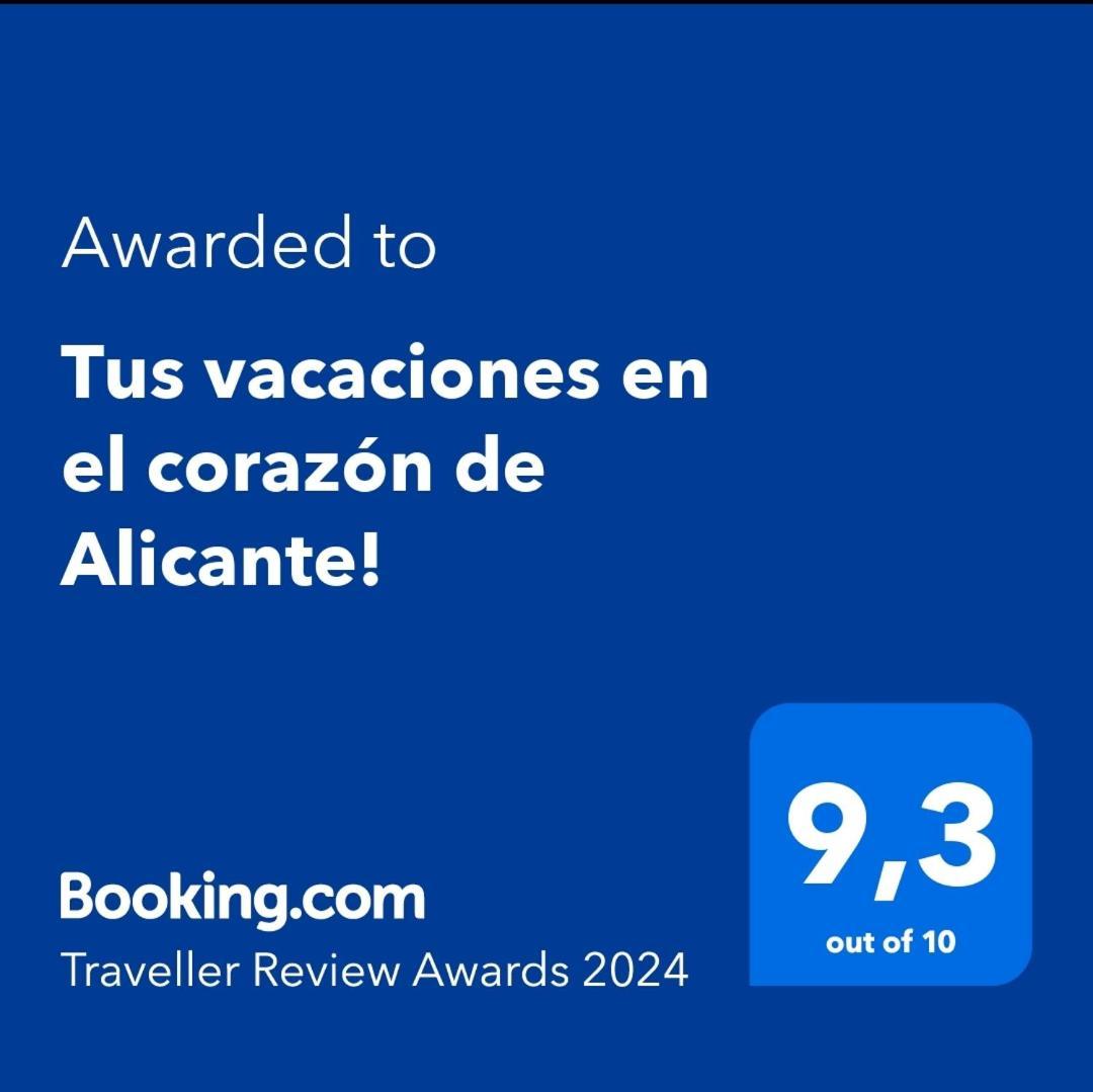 Tus Vacaciones En El Corazon De Alicante! Exterior foto
